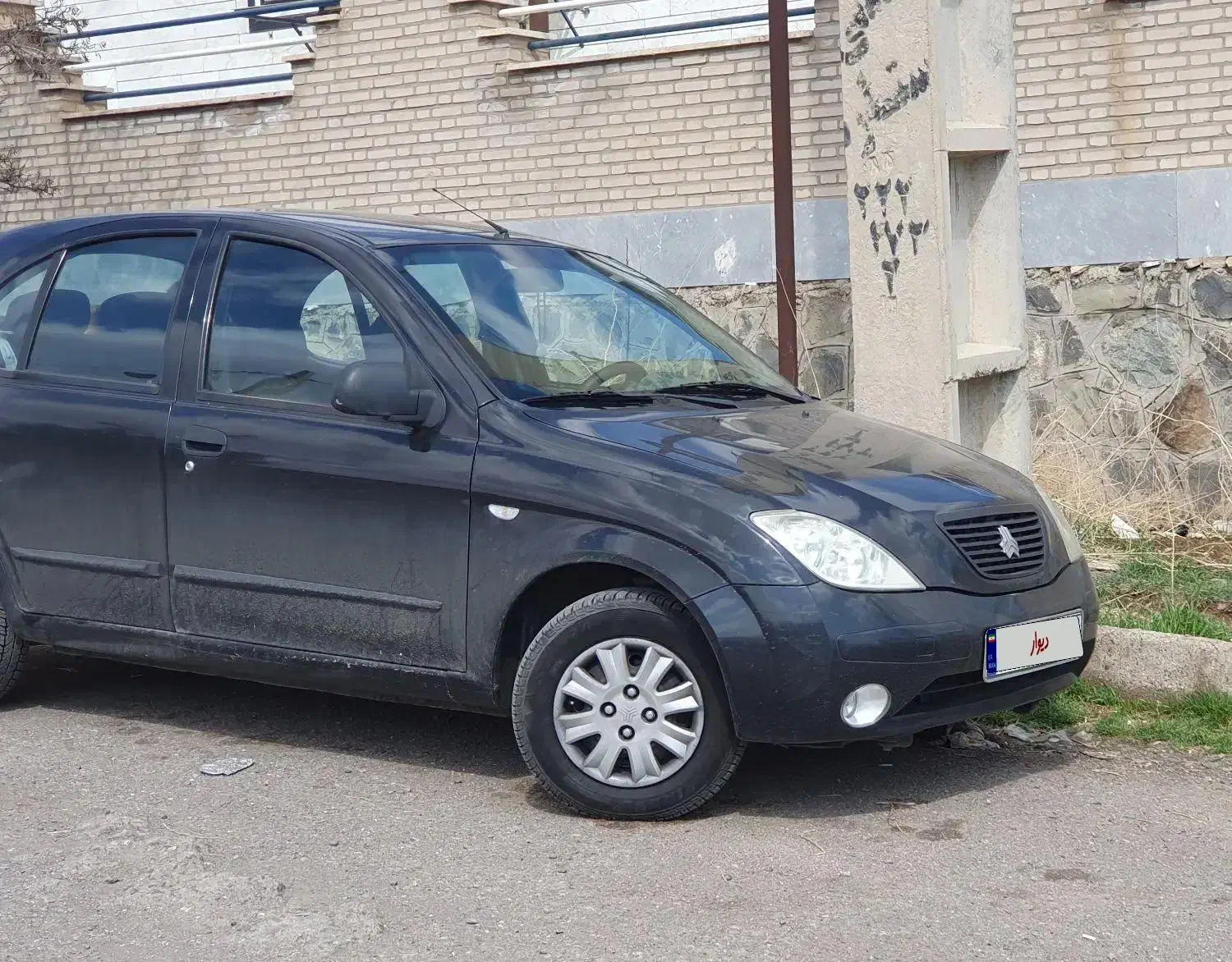 تیبا ۲ مشکی|خودرو سواری و وانت|زنجان, |دیوار