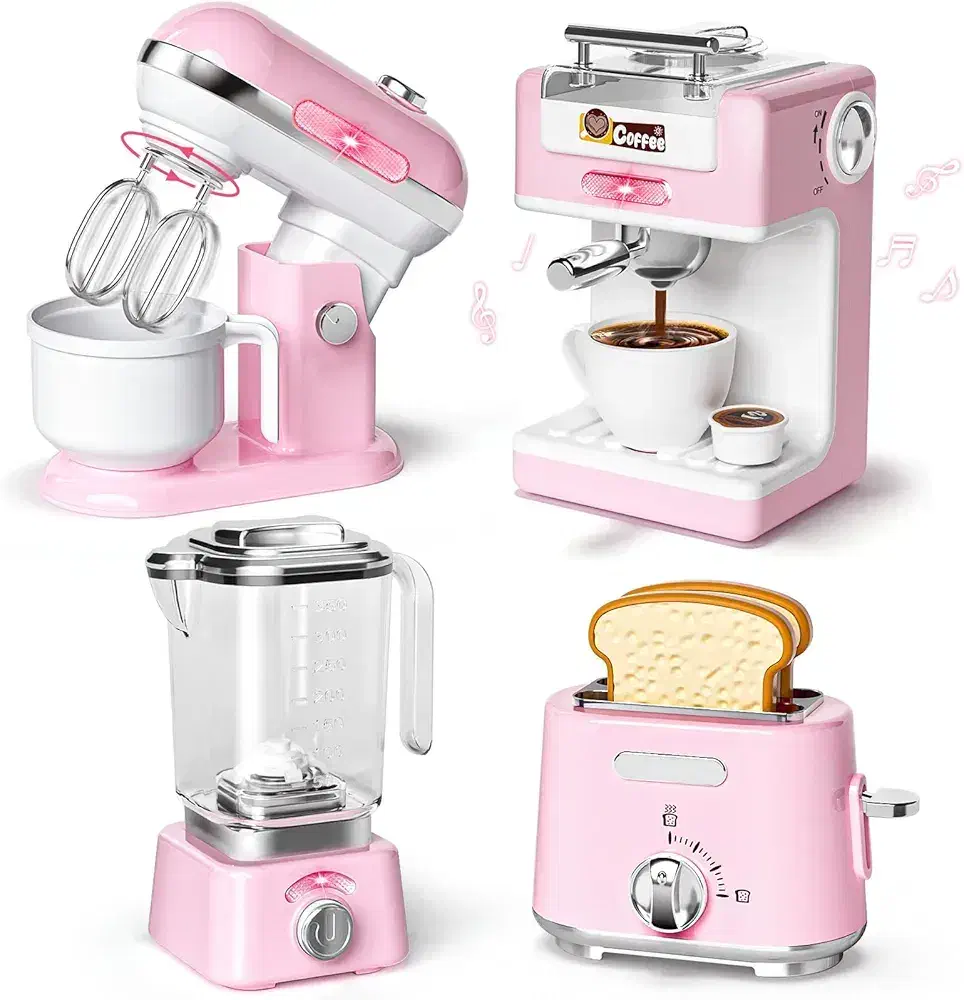 ست ظروف آشپزخانه/۴ تکه/باطری خور/هدیه خاص|اسباب‌بازی بچه|تهران, بازار|دیوار