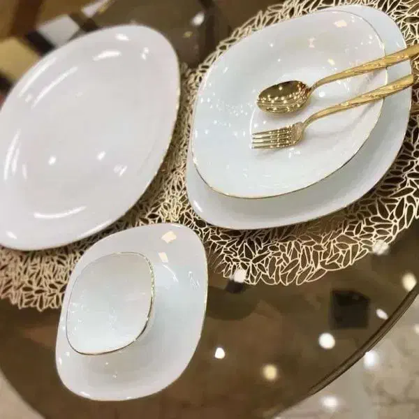 سرویس پذیرایی ارکوپال لب طلایی مارک داماس|ظروف سرو و پذیرایی|قم, آزادگان|دیوار