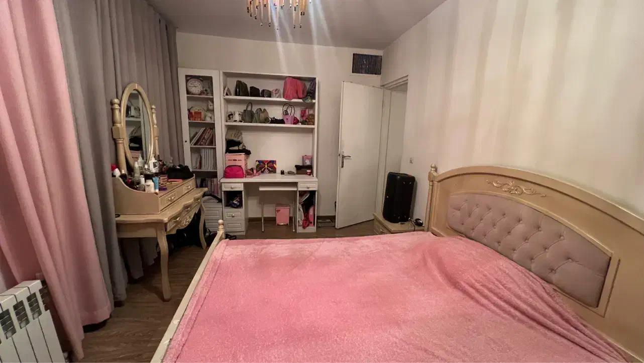 سرویس خواب ۱۶۰ همراه با کتاب خانه و میز تحریر|تخت و سرویس خواب|تهران, جنت‌آباد شمالی|دیوار