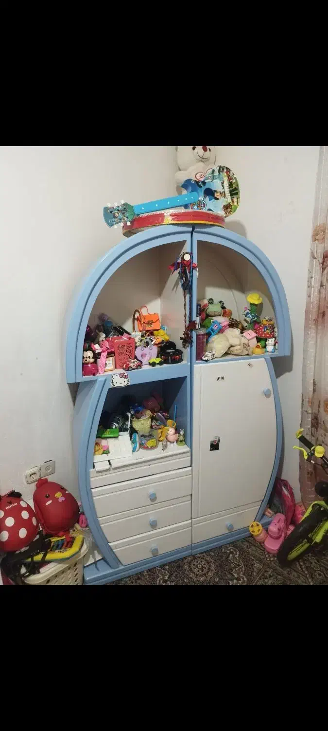 تخت و کمد کودک|تخت و سرویس خواب|زاهدان, |دیوار