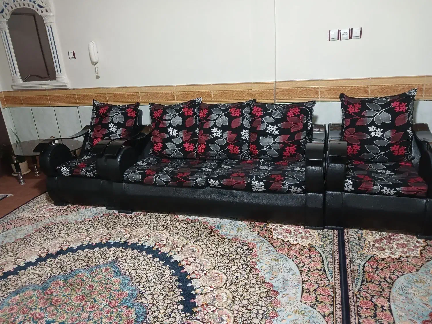 مبل هفت نفره|مبلمان خانگی و میز عسلی|خرمدره, |دیوار