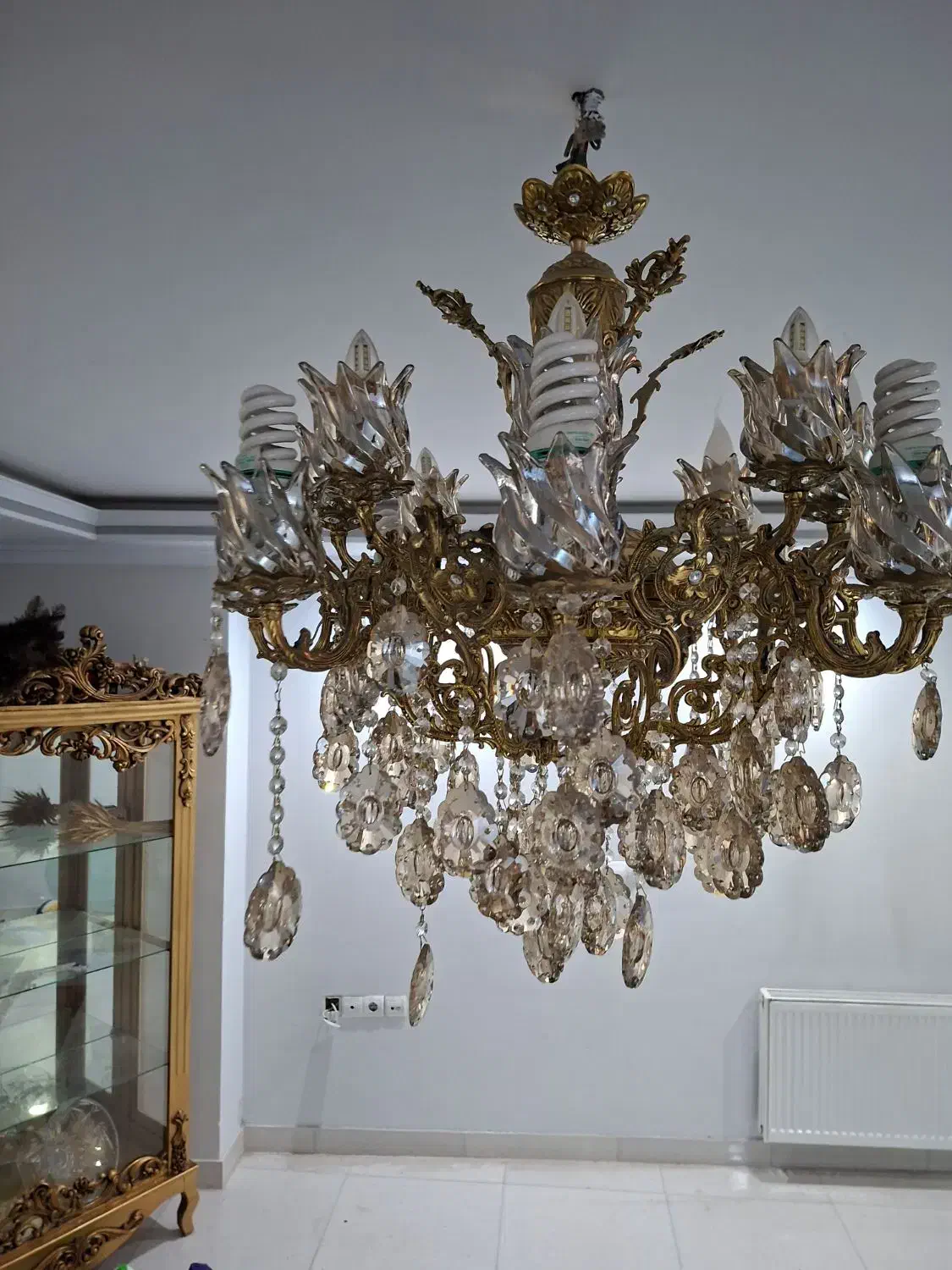 لوستر برنج|لوستر و چراغ آویز|تهران, شهرک ولیعصر جنوبی|دیوار