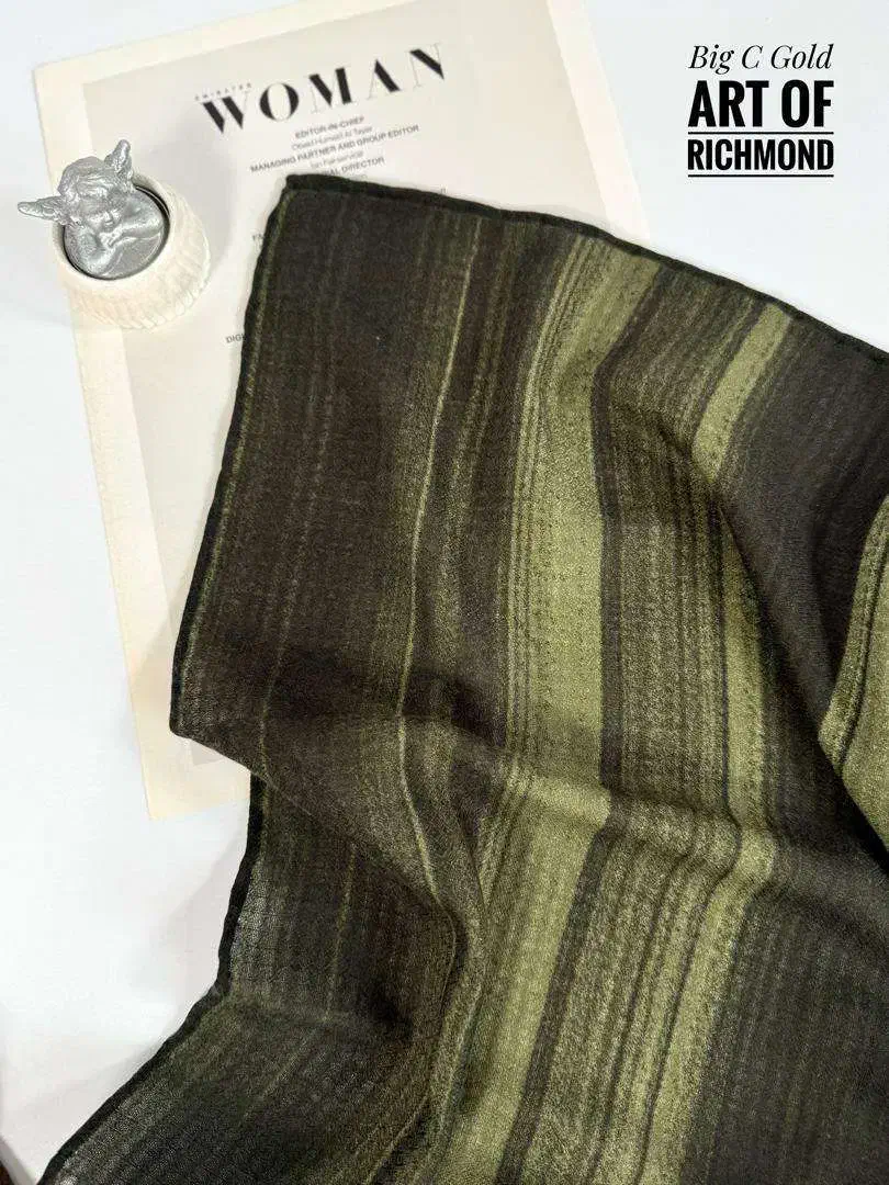 شال های راه راه پاییزه در رنگ های پاییزی زیبا|لباس|رزن, |دیوار