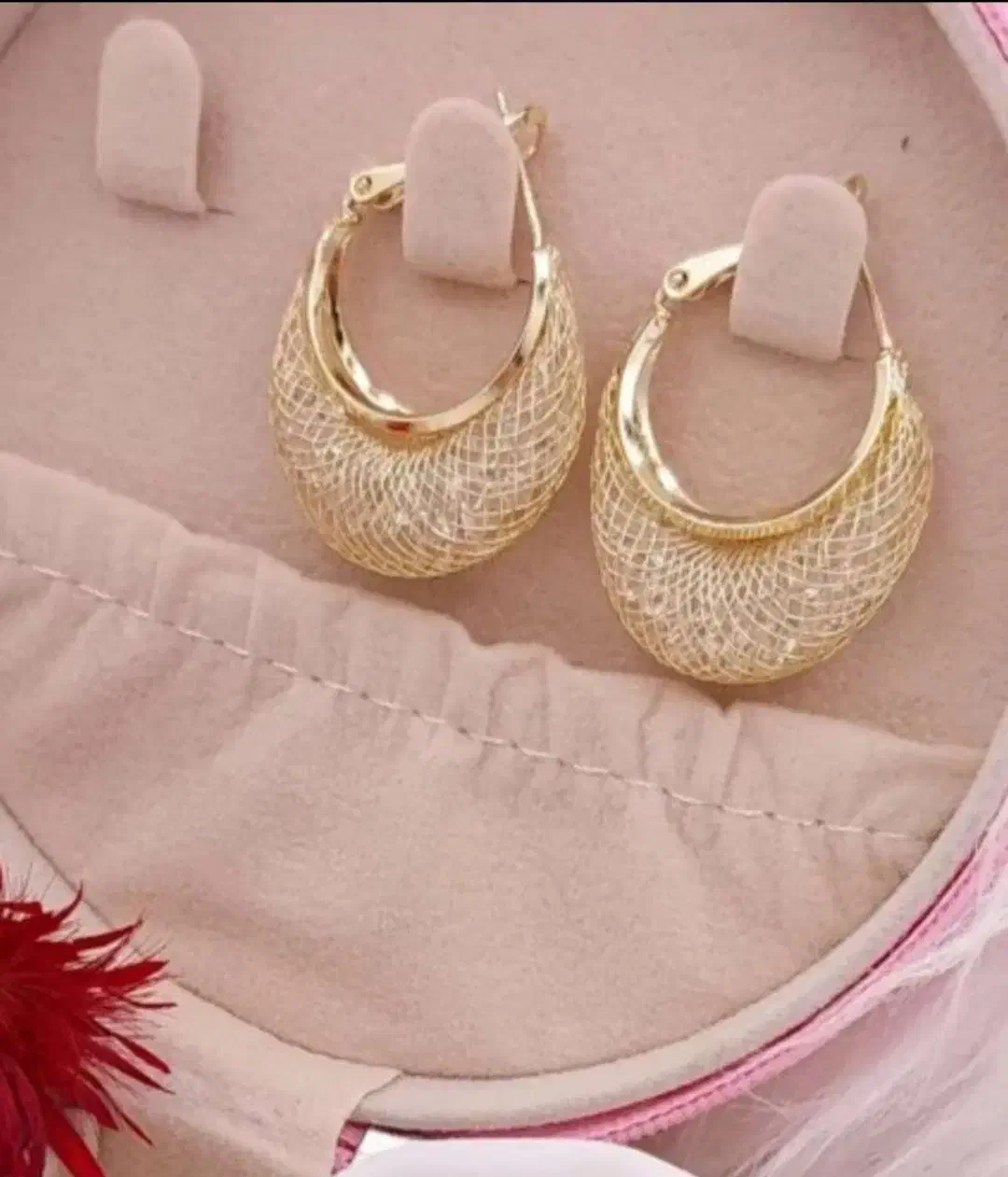 گوشواره طرح طلا جدید و شیک|بدلیجات|گرگان, |دیوار