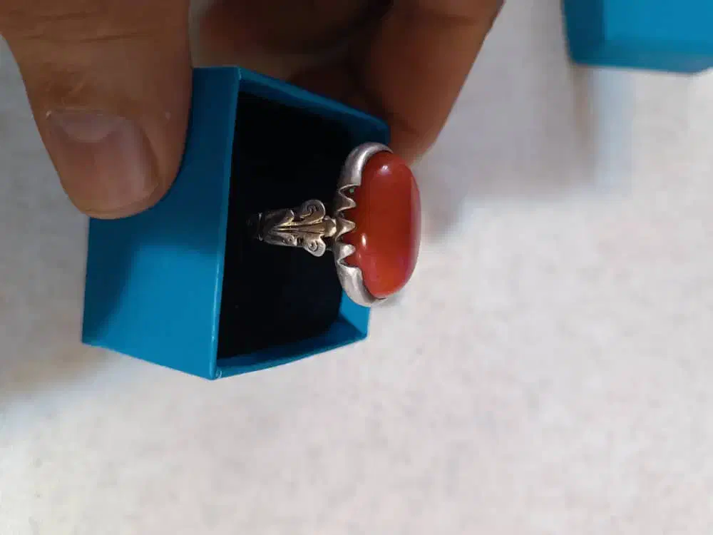 انگشتر کلکسیونی مرجان دریای|جواهرات|تهران, دولاب|دیوار