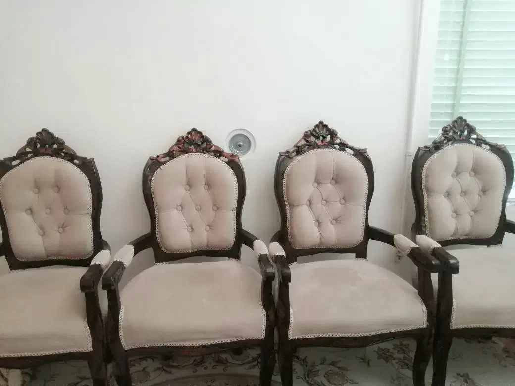 مبل سلطنتی ۹ نفره|مبلمان خانگی و میز عسلی|نی‌ریز, |دیوار