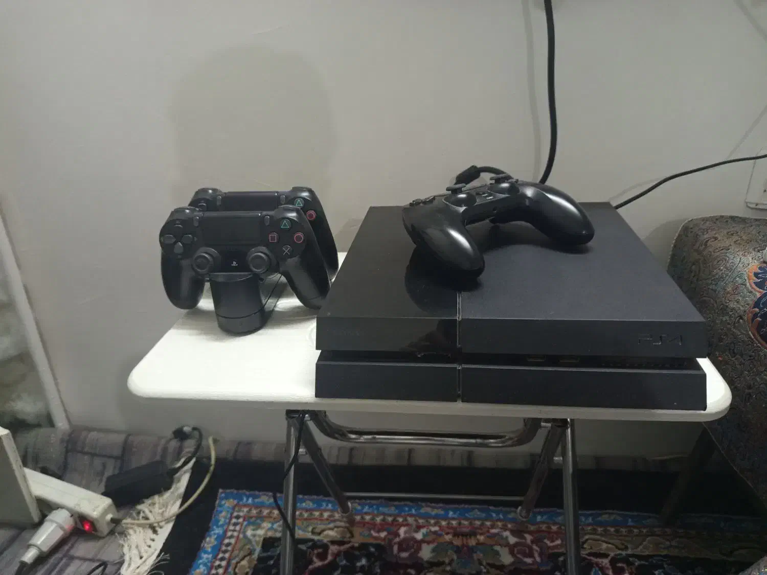 پی اس۴ فت۵۰۰گیگ سه دسته|کنسول، بازی ویدئویی و آنلاین|اصفهان, همت‌آباد|دیوار