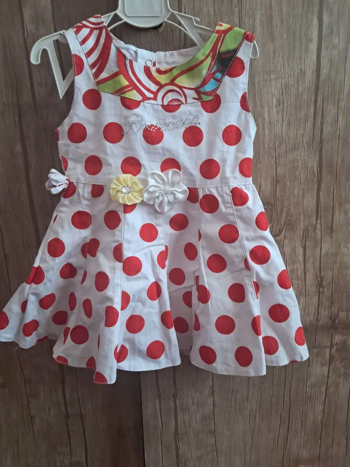 پیراهن زمستانه مجلسی دخترانه با لباس تور ۱۰۰ تومن|کفش و لباس بچه|دورود, |دیوار