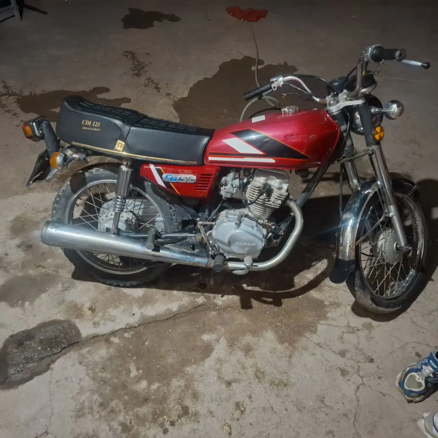 متور ۱۲۵ مدل ۹۵|موتورسیکلت|رفسنجان, |دیوار