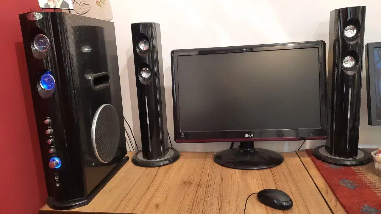 اسپیکرمخصوص کامپیوترلبتاپ با قدرت صدای زیاد|سیستم صوتی خانگی|رشت, استقامت ۱|دیوار