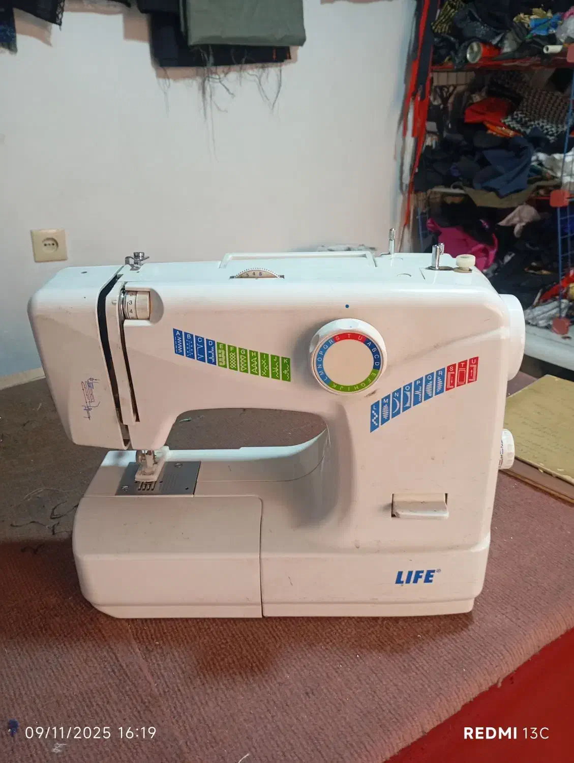 چرخ گل دوزی مارک LIFE|لوازم خیاطی و بافتنی|مریوان, |دیوار