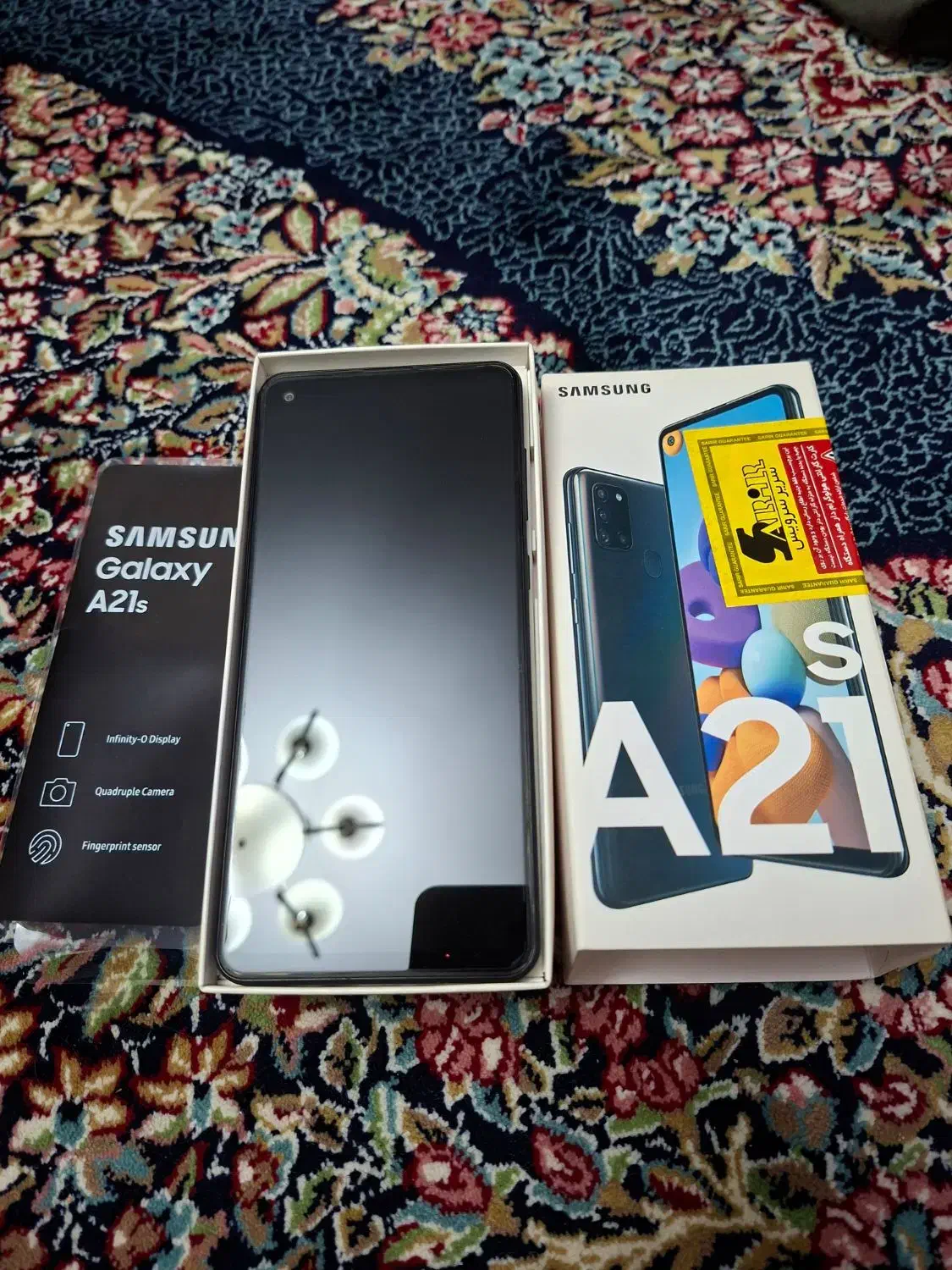سامسونگ a21s در حد نو64گیگ رم4|موبایل|تهران, بریانک|دیوار