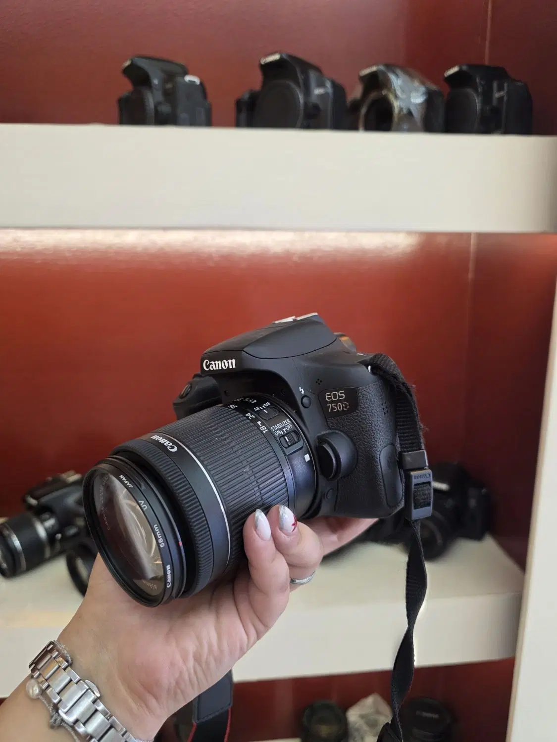 canon 750d+18-55mm|دوربین عکاسی و فیلم‌برداری|کرج, گلشهر|دیوار