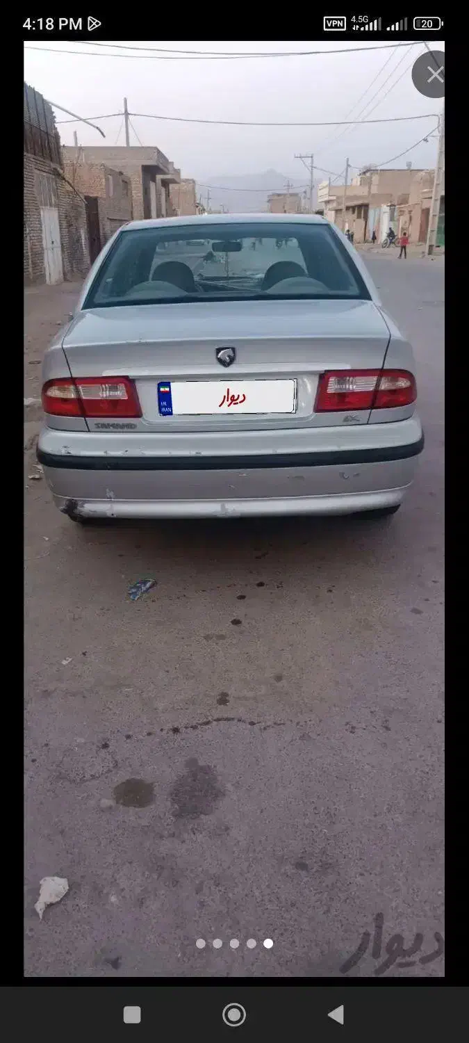 سمند LX ساده، مدل ۱۳۸۵|خودرو سواری و وانت|یزد, |دیوار