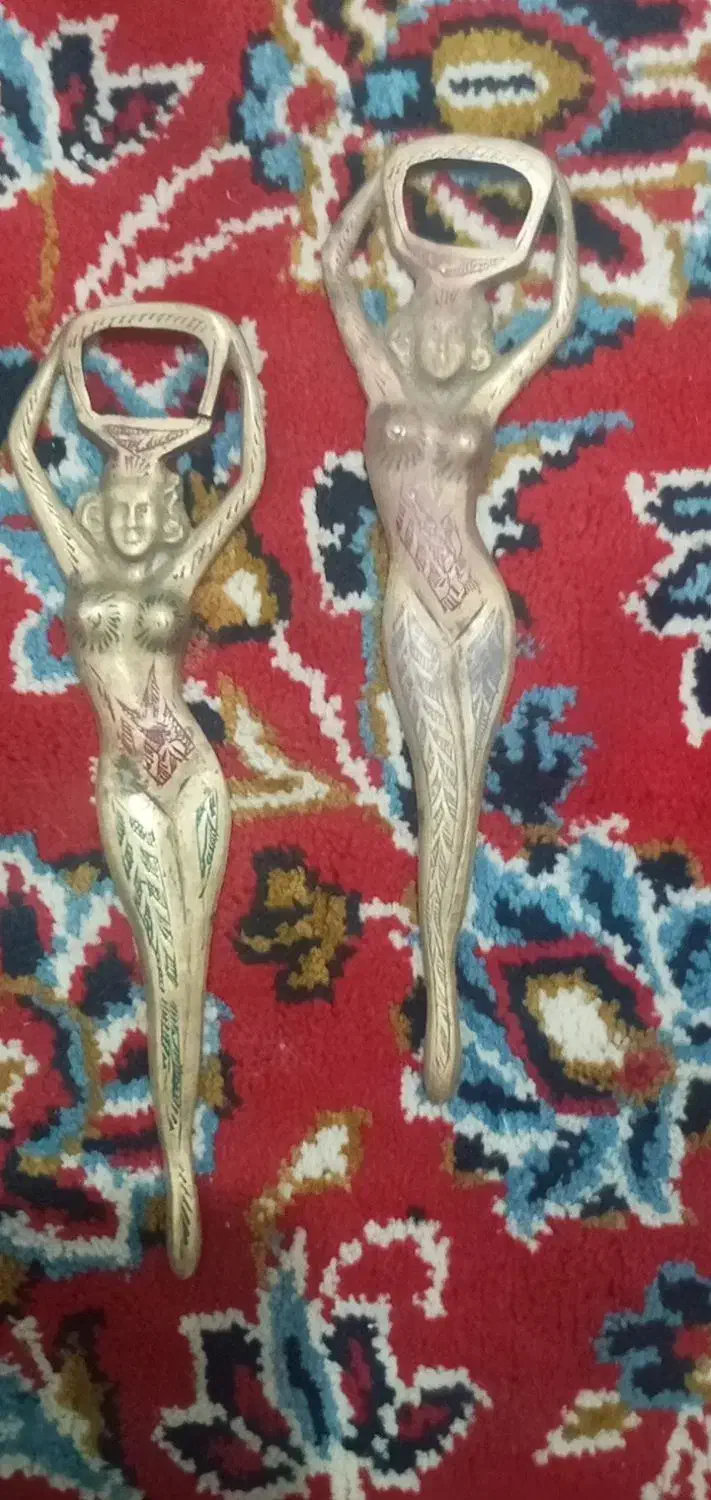 درب بازکن انتیک قدیمی.وسرمه دان|کلکسیون اشیاء عتیقه|رودهن, |دیوار