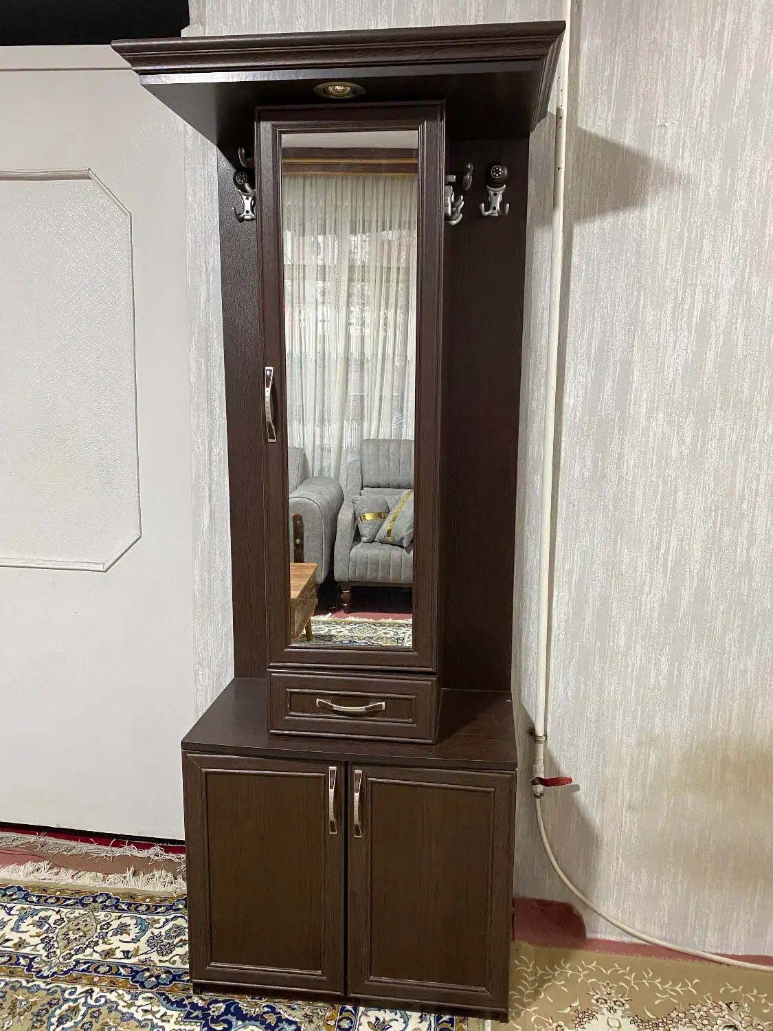 آینه جاکفشی+میز تی وی|جاکفشی، کمد، دراور|کرج, شهرک فهمیده|دیوار