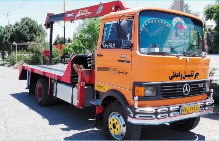 جرثقیل ۳تنی کفی دکل بلند|خدمات حمل و نقل|ابهر, |دیوار