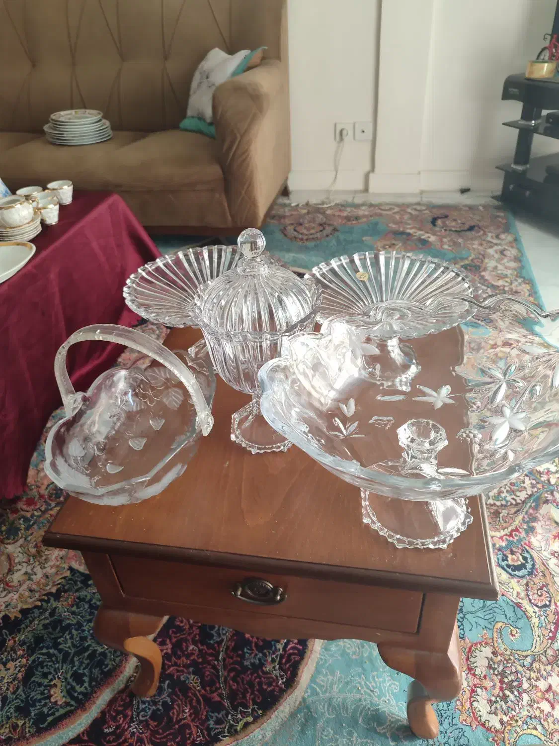 سرویس میوه خوری شیرینی خوری شکلات خوری وانیل خوری|ظروف سرو و پذیرایی|پردیس, فاز ۱|دیوار