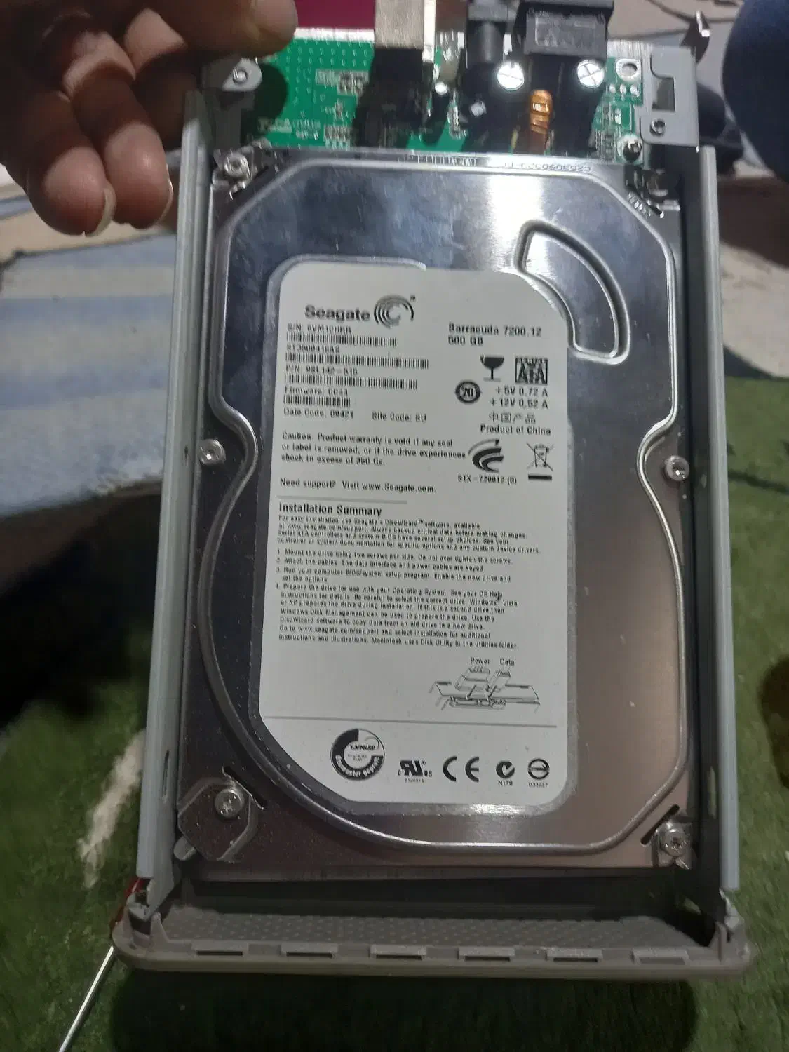 هارد اکسترنال ۵۰۰گیگ|قطعات و لوازم جانبی رایانه|ورامین, ورامین|دیوار