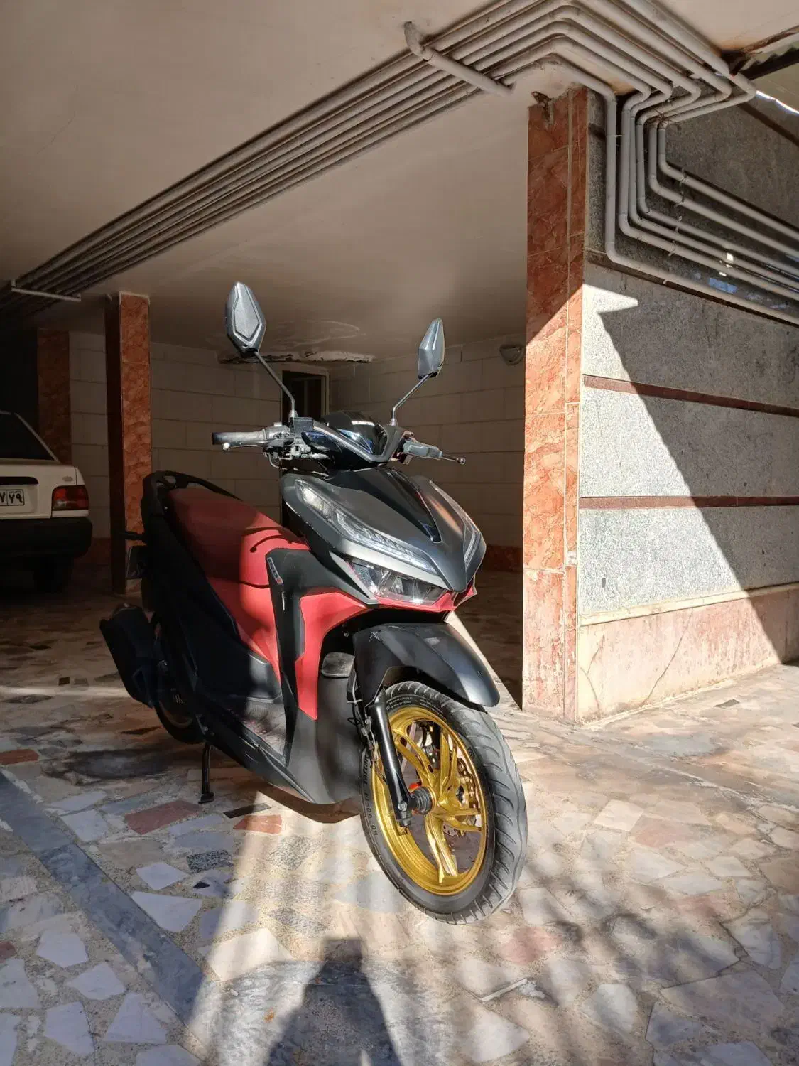 موتور طرح کلیک|موتورسیکلت|قزوین, |دیوار