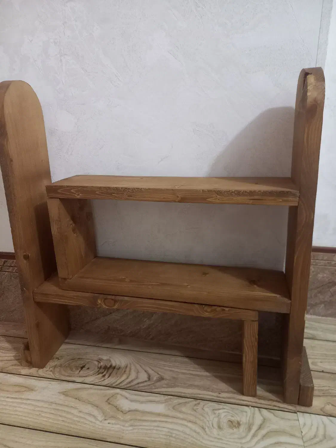 استند چوبی کشویی|آب‌چکان و نظم‌دهنده ظروف|محمدشهر, ولدآباد|دیوار