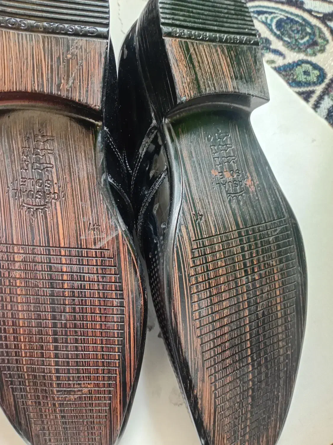 کفش مردانه مجلسی چرم نو سایز چهل و یک|کیف، کفش، کمربند|تهران, جوادیه|دیوار