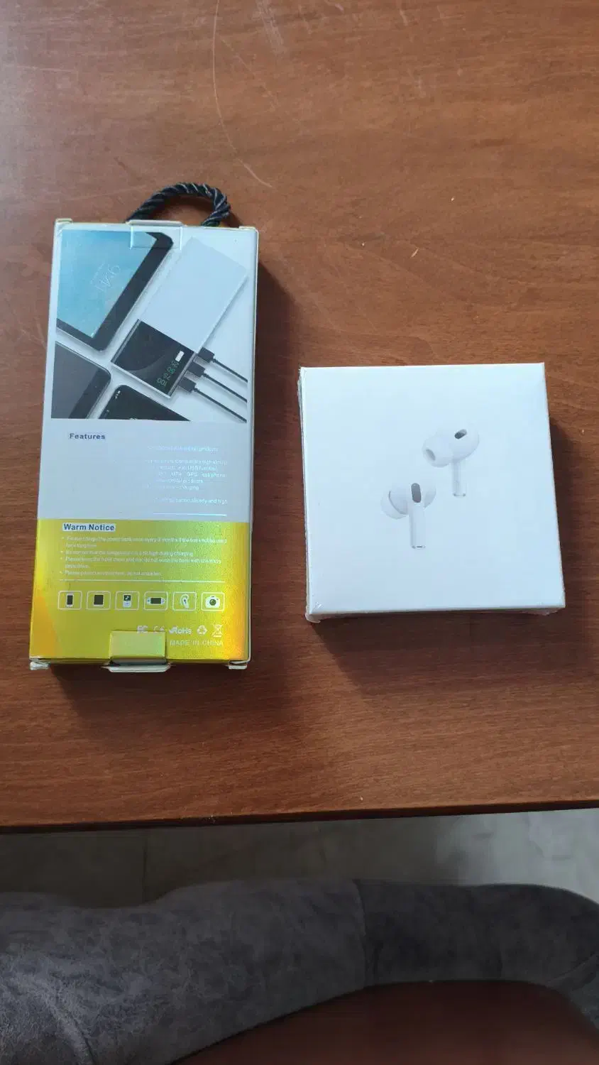 پاور بانک ۱۰۰۰۰ml + ایرپاد پرو|لوازم جانبی موبایل و تبلت|اردبیل, |دیوار