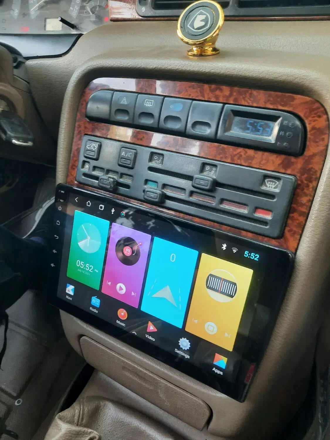 مانیتور اندروید تخصصی سمند LXسورن آریو z300 دزدگیر|قطعات یدکی و لوازم جانبی|مشهد, فرهنگ|دیوار