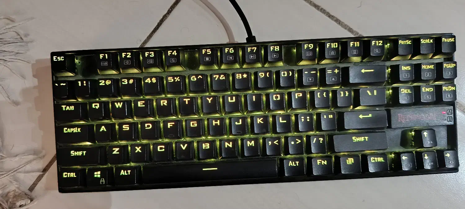 کیبورد مکانیکال Redragon Rgb گیمینگ ردراگون|قطعات و لوازم جانبی رایانه|تهران, شاهین|دیوار