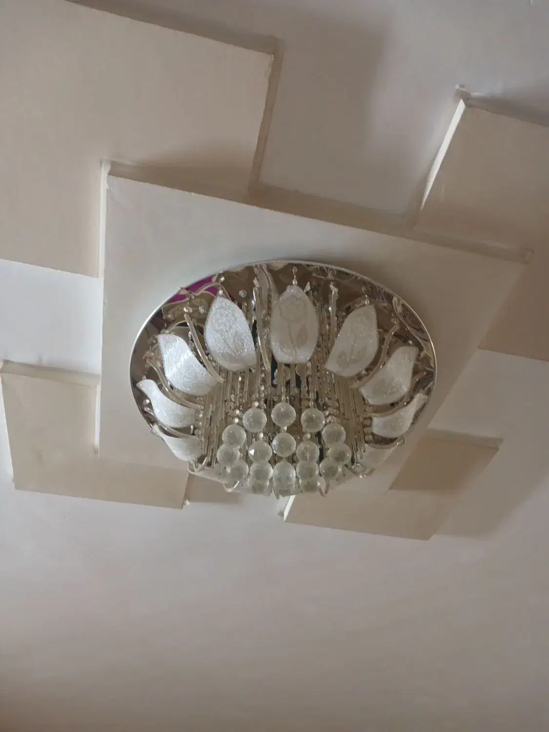 لوستر سقفی|لوستر و چراغ آویز|مشهد, امام رضا (ع)|دیوار