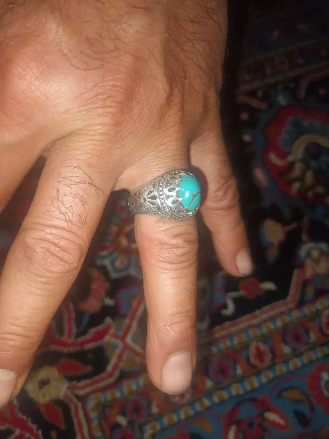 انگشتر نقره|جواهرات|نمین, |دیوار