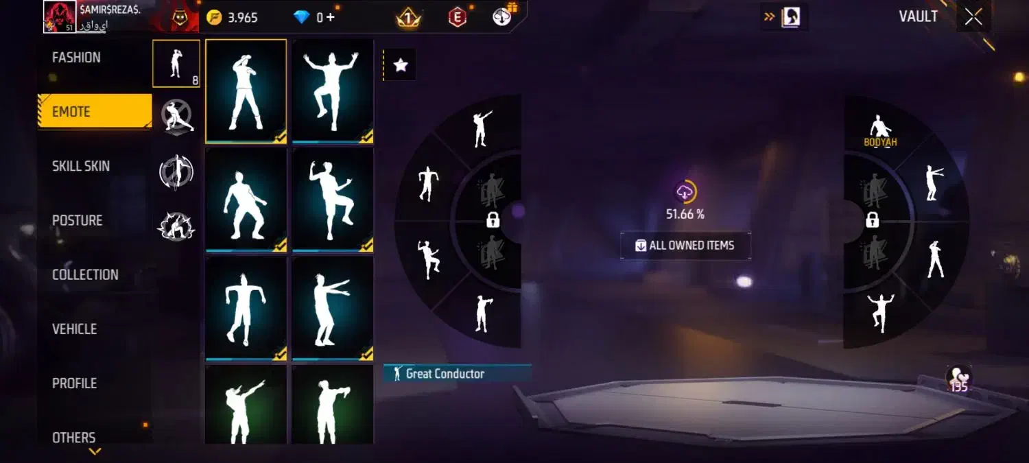 اکانت‌فری‌فایر‌|کنسول، بازی ویدئویی و آنلاین|بروجرد, |دیوار