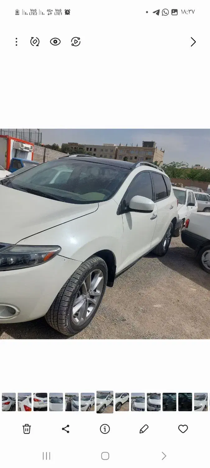 فروش خودرو شاسی بلندنیسان مورانو|خودرو سواری و وانت|قدس, شهر‌قدس|دیوار