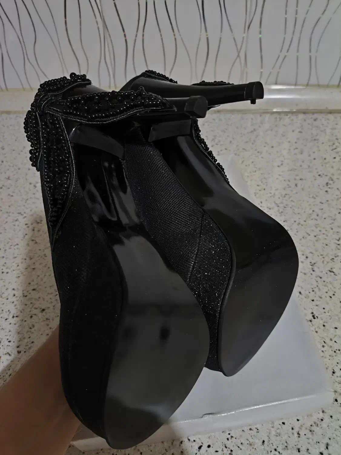 کفش مجلسی نو|کیف، کفش، کمربند|خوی, |دیوار