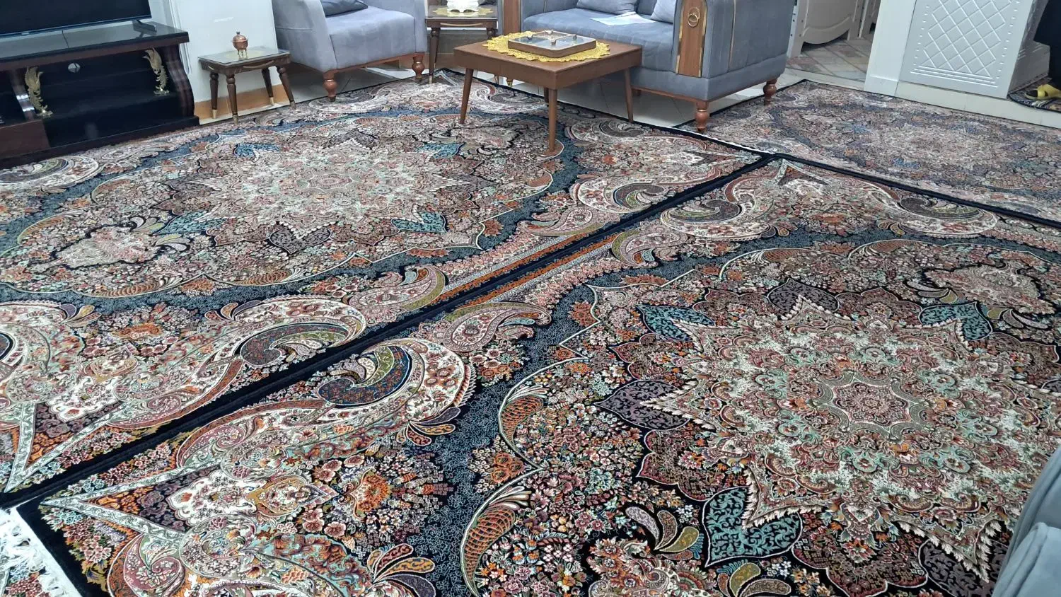 سه تخته ۹متری طرح پرهام ۷۰۰ش|فرش|ورامین, شهرک مدرس|دیوار