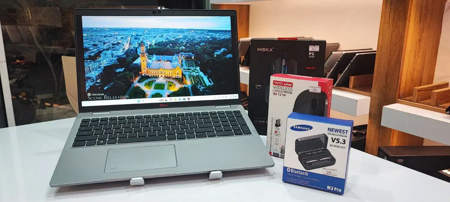 لپتاپ دل ۵۵۲۰، پردازنده i5 نسل۱۱، رم۱۶|رایانه همراه|بوشهر, |دیوار