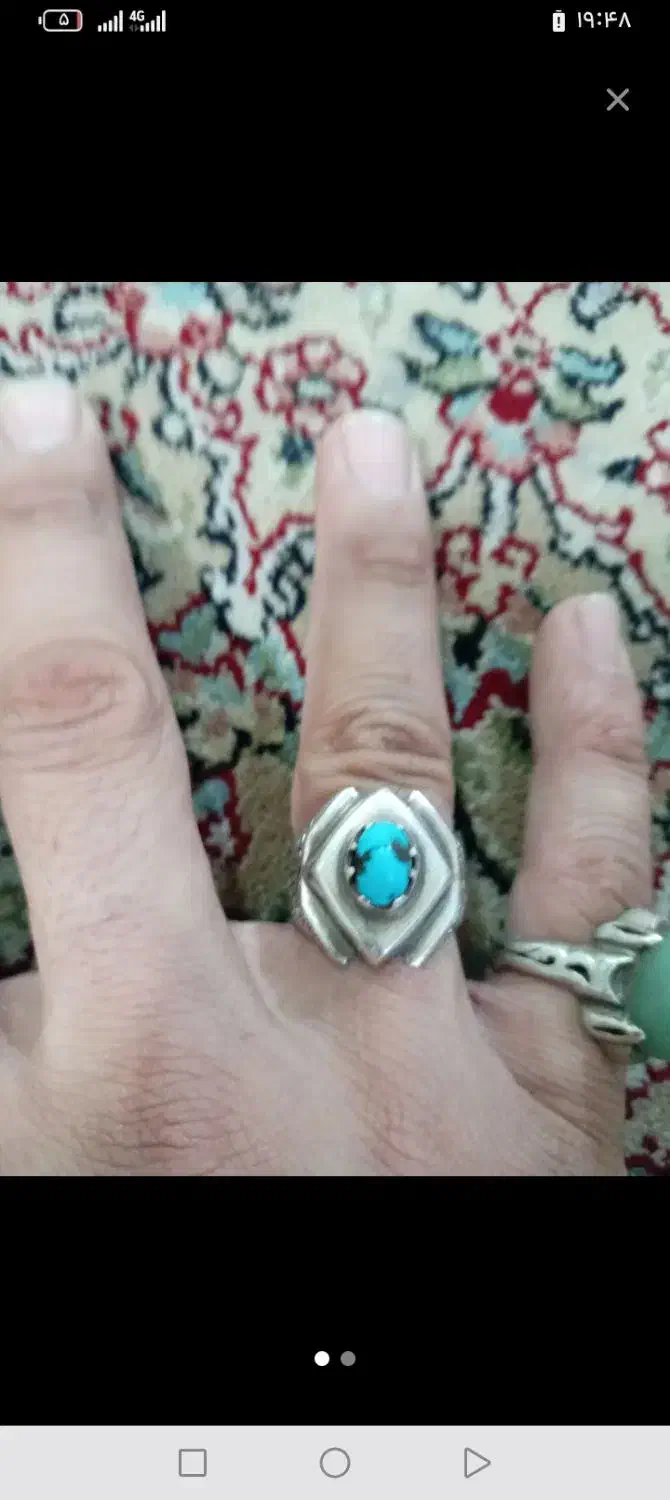 انگشتر نقره مردانه|جواهرات|قوچان, |دیوار