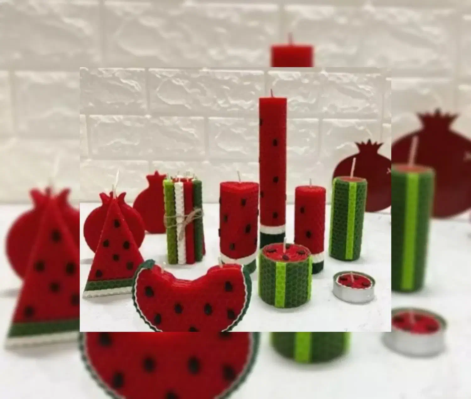 شمع چله/ شمع|صنایع دستی و سایر لوازم تزئینی|شهرکرد, |دیوار