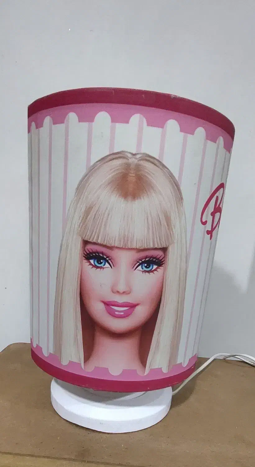 چراغ خواب دخترانه باربی|اسباب و اثاث بچه|ساوه, |دیوار