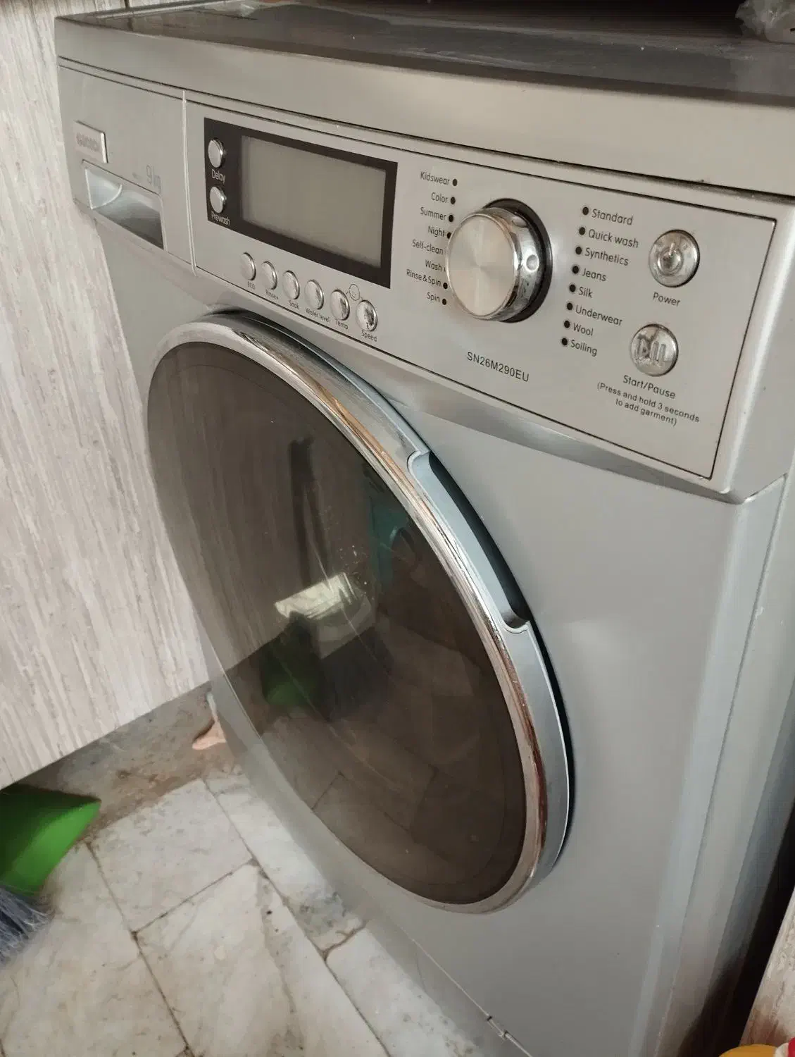 ماشین لباسشویی بوش ۹ کیلویی|ماشین لباسشویی و خشککن لباس|اندیشه, اندیشه فاز ۳|دیوار