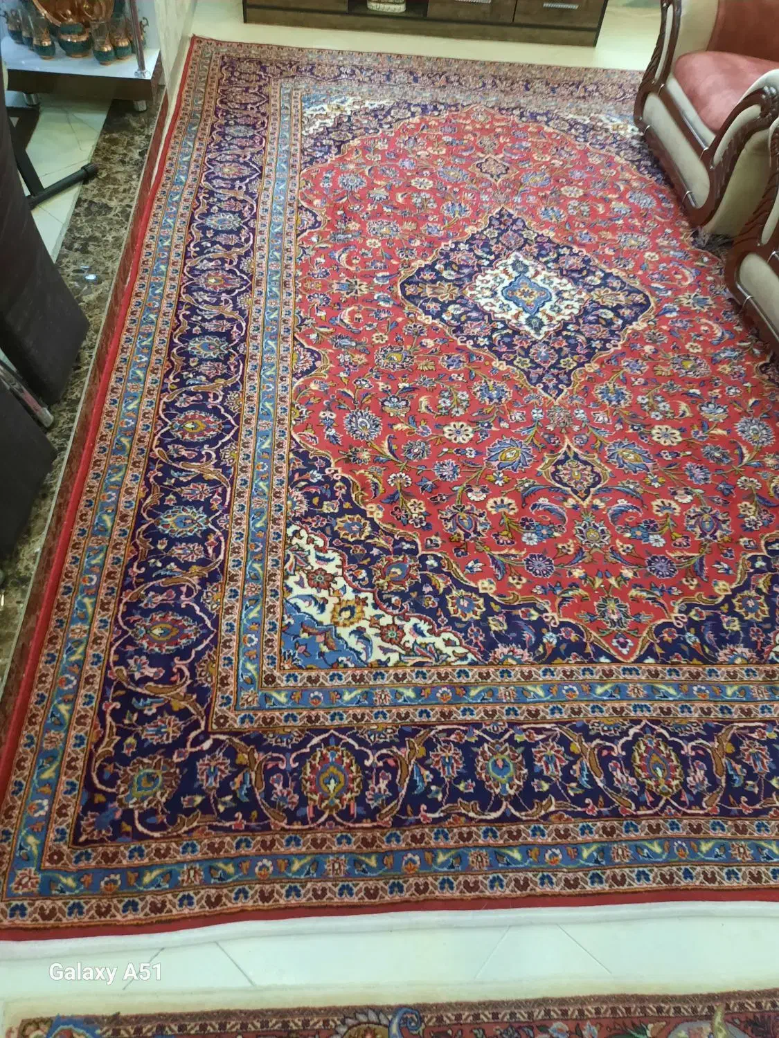 فرش ۹ متری دستبافت|فرش|اراک, |دیوار