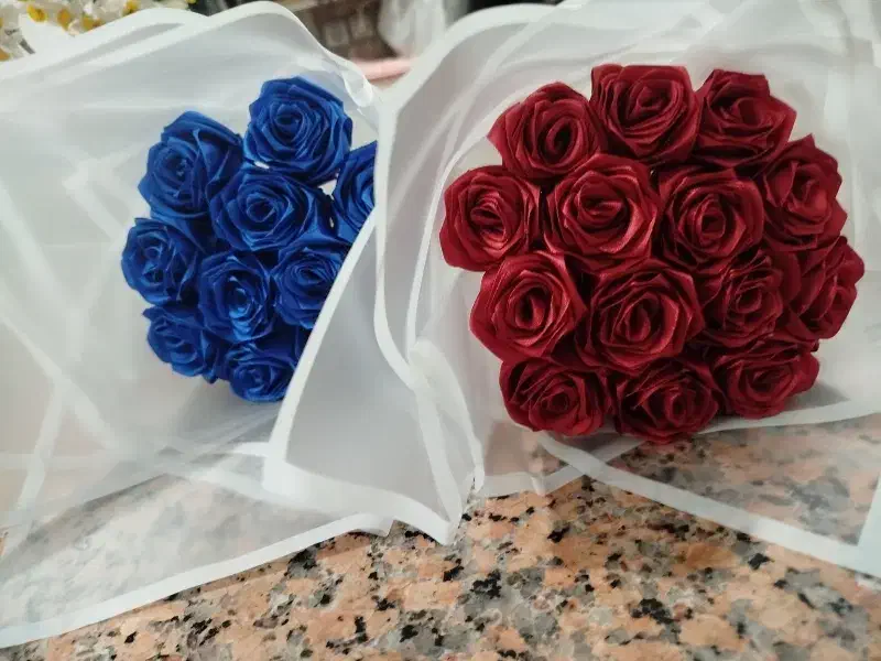 رز روبانی|گل مصنوعی|سیرجان, |دیوار