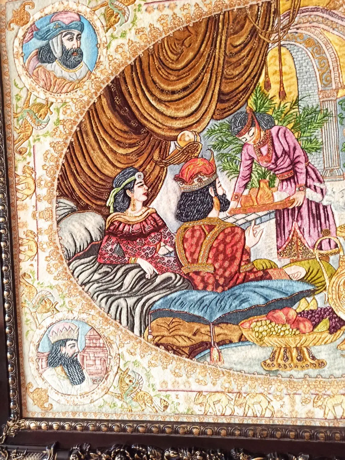 تابلو فرش|تابلو فرش|سنقر, |دیوار