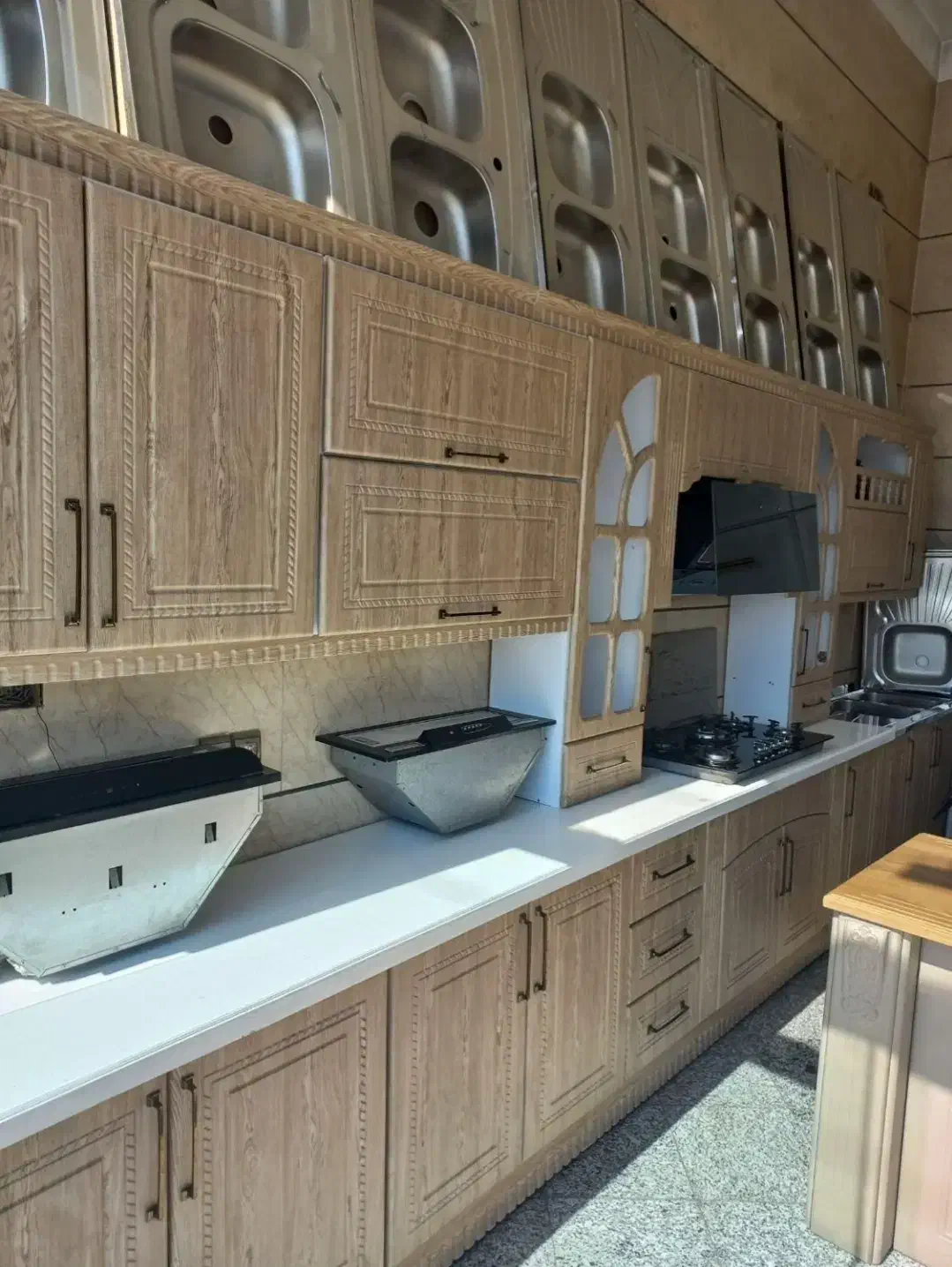 شهرقیمت تولیدی کابینت پیش ساخته باورنکردنی کد۰3۱|مصالح و تجهیزات ساختمان|شیراز, کوشک میدان|دیوار