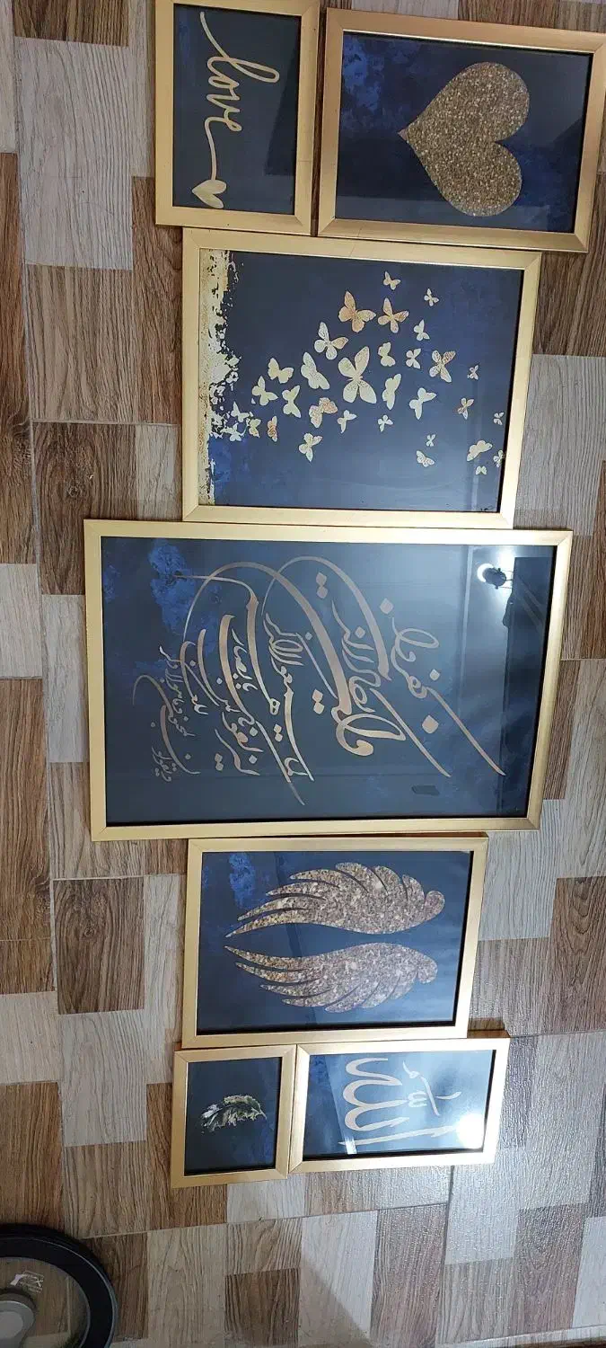 تابلو پازلی ۷ تکه|تابلو، نقاشی، عکس|قائمشهر, |دیوار