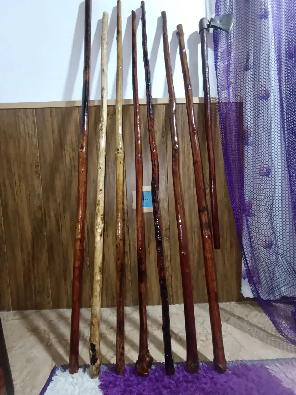 چوب دستی یا کنس چو|صنایع دستی و سایر لوازم تزئینی|چمستان, |دیوار