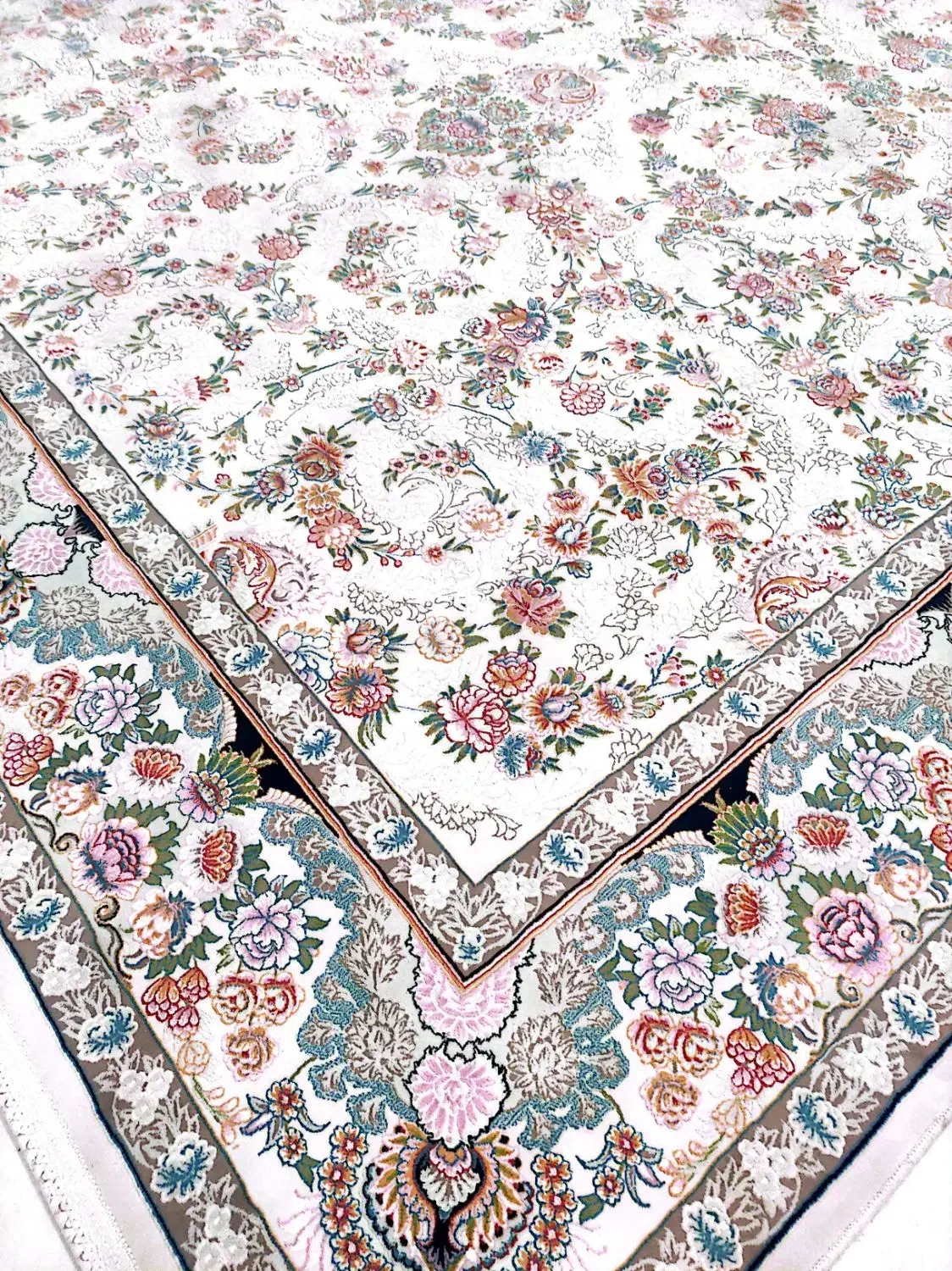 دو تخته فرش دوازده متری  هفصد شانه|فرش|خرم‌آباد, |دیوار