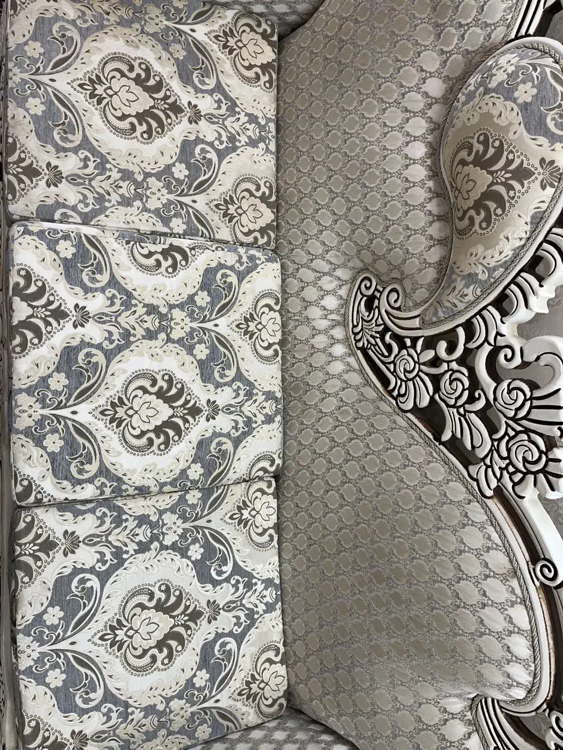 مبل سلطنتی ۷ نفره کاملانو و تمیز|مبلمان خانگی و میز عسلی|کرج, حصارک بالا|دیوار