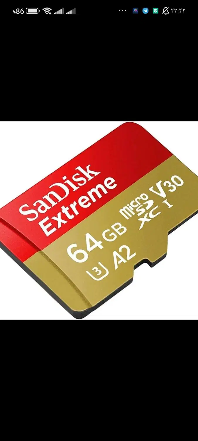 SanDisk extreme 64GB|لوازم جانبی موبایل و تبلت|اردبیل, |دیوار